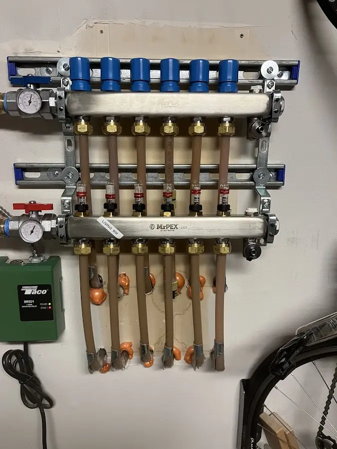 Plumber performing Water Heater Repair at a residential property in West Deptford